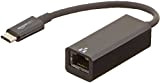 Amazon Basics Adaptateur USB 3.1 Type-C vers Ethernet - Noir