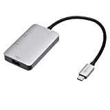 Amazon Basics Adaptateur USB-C 3.1 vers HDMI 4K, USB 3.0 et USB-C avec Power Delivery à 100 W
