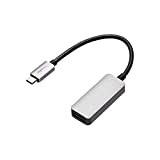 Amazon Basics Adaptateur USB-C en aluminium pour DisplayPort (sans ré-adaptateur)