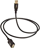 Amazon Basics Câble d’extension haute-vitesse USB 2.0 A mâle vers A femelle, blindage multiple, avec connecteurs plaqué or pour une ...