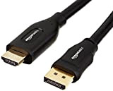 Amazon Basics Câble DisplayPort vers HDMI avec connecteurs plaqués or - 7,6 m
