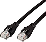 Amazon Basics Câble LAN Gigabit Ethernet RJ45 CAT6, idéal pour les réseaux domestiques et de bureau, 0,9 m