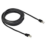 Amazon Basics Câble réseau Internet Ethernet Gigabit Cat-7 RJ45 tressé - 4.6 mètres