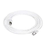 Amazon Basics Cat 7 Câble Internet Haute Vitesse Gigabit Ethernet Patch, Blanc, 1-Pack, 3m