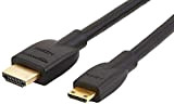 Amazon Basics HL-007343 Câble HDMI haute vitesse, Câble «Mini haute vitesse HDMI (type C) à HDMI (type A)), Norme HDMI ...
