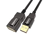 Amazon Basics Rallonge Câble USB 2.0 mâle A vers femelle A 1 m