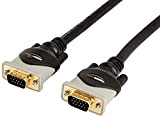 Amazon Basics VGA to VGA Cable - Noir - 3 mètres
