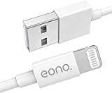 Amazon Brand - Eono Câble pour iPhone 2M, Certifié Apple MFi C89 Câble Lightning avec Connecteur Ultra Résistant pour pour ...