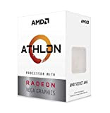 AMD Athlon 3000G Processeur avec Radeon Vega 3 2C/4T, Horloge de Base 3,5 GHz