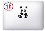 Anakiss Stickers pour Macbook Panda Noir Taille Unique Autocollant