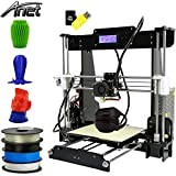Anet Imprimante 3D A8, Prusa I3, imprimante 3D, kit d'imprimante 3D, mise à niveau, haute précision, imprimante 3D auto-assemblage avec ...