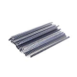 ANGEEK 2.54mm Pitch Straight Single Row Header Connector 1x40 Pins (50 pcs)