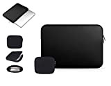 Anitech® Housse pc Portable/Pochette/Sacoche Manche Sac, MacBook Laptop Sleeve pour Apple iPad Pro et Ordinateur Portable/MacBook Pro/MacBook Air//Tablet/ASUS - avec ...