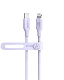 Anker 541 USB-C to Lightning Cable (3ft, Bio-TPU) violet