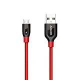 Anker A8142G91 câble USB 0,9 m USB 2.0 Micro-USB A USB A Noir, Rouge