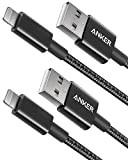 Anker câble USB 1 mètre en Double tressage Nylon avec connecteur Lightning [certifié MFi par Apple] pour iPhone X / ...