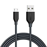 Anker Powerline Câble Micro USB (180 cm) - Câble Super Résistant en Fibres d'Aramide pour Samsung, Nexus, LG et Autres ...