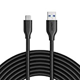Anker PowerLine Câble USB C vers USB 3.0 avec Résistance 56k ohms [3 m] pour Appareils USB Type C (nouveau ...