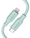 Anker Powerline III Flow, Câble USB-C vers Lightning pour iPhone 12 Pro Max/12/11 Pro/X/XS/XR/8 Plus, AirPods Pro, (0.9m/6ft) [Certifié MFi] ...