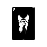 Anonymous Man in Black Suit Tablet Etui Coque Housse pour iPad Pro 12.9 (2015,2017)