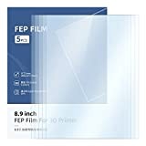 ANYCUBIC FEP Lot de 5 films pour imprimantes 3D ANYCUBIC Photon Mono X/Photon X/Mono X 6K/M3 Plus Résine LCD 3D, ...