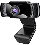 Anykuu Webcam 1080P Full HD Webcam pour PC Caméra Ordinateur avec Microphone USB 2.0 Compatible avec Windows pour Chat Vidéo ...