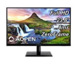 AOPEN 24CH2Y Bix Écran IPS Full HD (1920 x 1080) 75 Hz, 4 ms (1 port HDMI et VGA) Noir