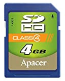 Apacer Carte mémoire SDHC Classe 4 4 Go