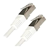 APM 560347 - Câble RJ45 Cat 6 FTP - Câble RJ45 3m - Câble Ethernet 3m - Connecteurs Mâle/Mâle - ...