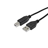 APM 570300 - Cordon USB 2.0 USB-A/USB-B - Câble USB Mâle/Mâle - Câble USB Imprimante et Ordinateur - Transmission Stable ...