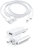 [Apple MFi Certifié ] iPhone Rapide Chargeurs, 2PackChargeurs Mural USB et Câble de Chargeur iPhone 1m Compatible avec iPhone 13 ...