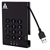 Apricorn Aegis Cadenas Disque Dur Externe Portable avec chiffrement AES XTS 1 to USB 3.0 256 Bits AES XTS