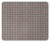 APSRA Tapis de souris rectangulaire antidérapant en caoutchouc 10520 Motif sablier mosaïque géométrique