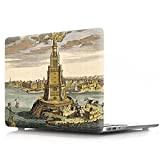 Architecture [Alexandria Lighthouse] Hard Shell Cas pour MacBook Pro (14-inch, 2021, Models: A2442) with Keyboard Cover