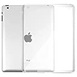 Asgens Coque Compatible avec iPad 2ème/3ème/4ème Génération 9,7", Transparent Mince Silicone Mou TPU Tablette Coque pour Apple iPad 2 3 ...