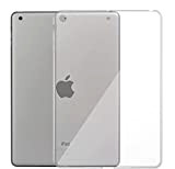 Asgens Coque Compatible avec iPad Air 1 2013 9.7'', Transparent Mince Silicone Mou TPU Tablette Coque pour Apple iPad Air ...