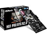 ASRock H81 PRO BTC R2.0 Carte mère de minage DHL Expédition ATX LGA 1150 6 GPU mining Limited Supply USB ...