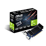 ASUS NVIDIA GeForce GT 730 SL-2GD5-BRK - Carte graphique (2GB GDDR5, PCIe 2.0, Refroidissement silencieux 0 dB, GPU Tweak II ...