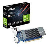 ASUS NVIDIA GeForce GT 730 SL-2GD5-BRK-E - Carte Graphique (2GB GDDR5, PCIe 2.0, Refroidissement Silencieux 0 DB, GPU Tweak II ...