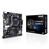 ASUS PRIME A520M-K Carte mère AMD A520 Ryzen AM4 micro ATX (M.2, 1 Gb Ethernet, HDMI/D-Sub, SATA 6 Gbps, USB ...