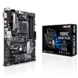 ASUS PRIME B450-Plus – Carte mère AMD AM4 au format ATX avec connecteur RGB Aura Sync, DDR4 3 200 MHz, ...