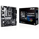 ASUS PRIME B560M-A Carte mère Intel B560 LGA 1200 mATX (PCIe 4.0, 2xM.2, 8 phases d’alimentation, Ethernet Intel 1 Gb, ...