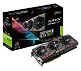 Asus ROG Strix GeForce GTX1070-O8G Carte graphique gaming (Nvidia, PCIe 3.0, mémoire GDDR5 8 Go, HDMI, DVI, DisplayPort) (reconditionnée)