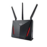 ASUS RT-AC86U - Routeur Gaming Wi-Fi AC 2900 Mbps - Double Bande - MU-MIMO - Sécurité AiProtection à vie par ...