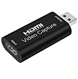 ATopoler Carte de Capture Audio Vidéo 4K 1080P Adaptateur USB 2.0 vers HDMI Carte d'Acquisition Vidéo HDMI pour Windows Android ...