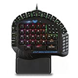 AULA Excalibur Master One-hand Gaming Keyboard Removable Hand Rest RGB Backlight Mechanical Keyboard