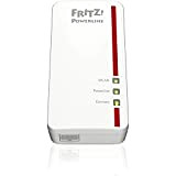 AVM Fritz Powerline 1260E/1220E WLAN Set (point d'accès WLAN, idéal pour le streaming multimédia ou les connexions NAS, 1200 Mbit ...