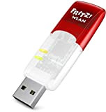 AVM Fritz!WLAN Adaptateur USB Wi-FI 300 Mbps Rouge/Blanc