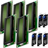 AZDelivery 5 x Display Module Vert LCD HD44780 16x2 avec Interface I2C 2x16 Caractères de Couleur Noire Compatible avec Arduino ...