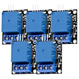 AZDelivery 5 x Module 1 Canal Relay 5V KY-019 High Level Trigger Compatible avec Arduino et Raspberry Pi incluant Un ...